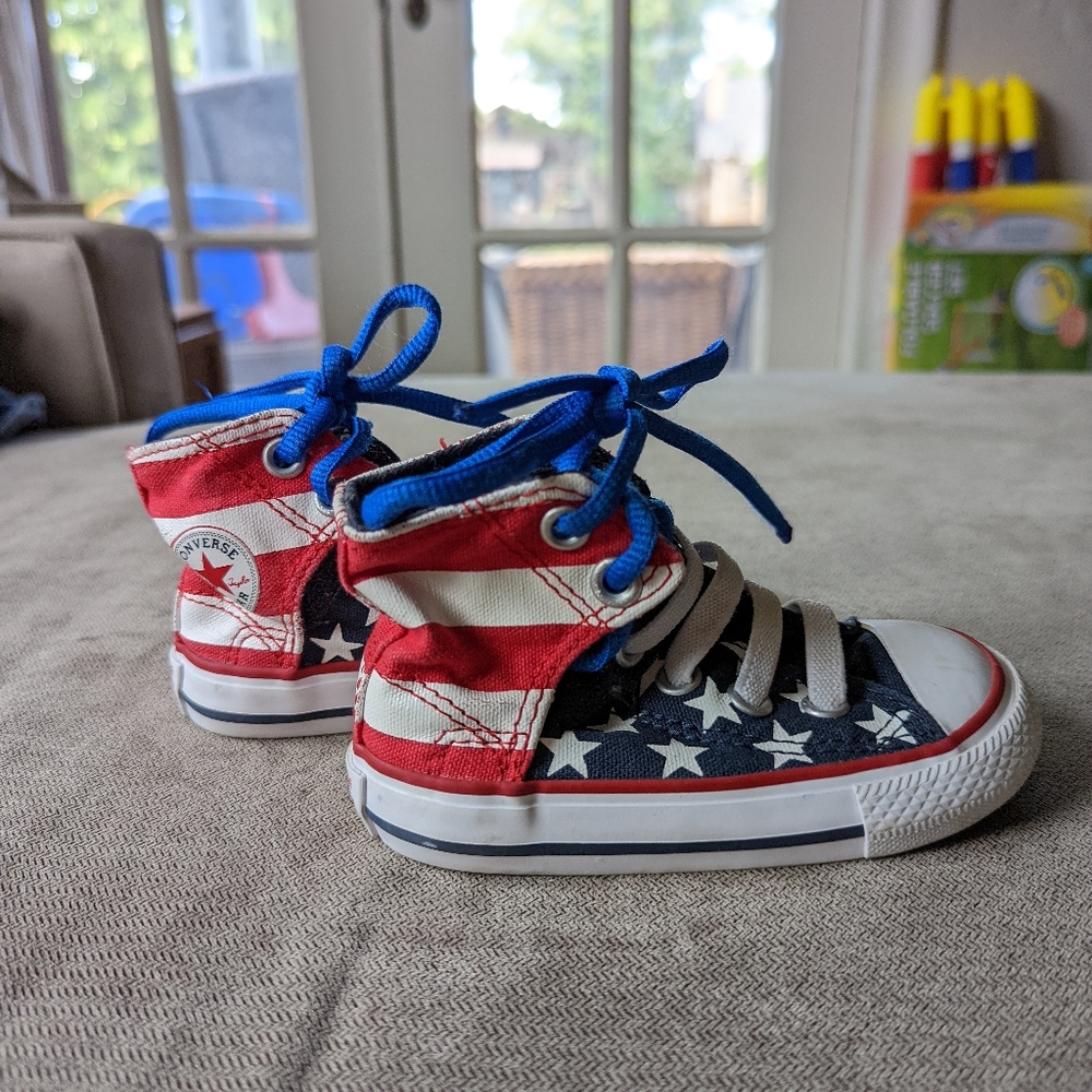 Stars and stripes Converse